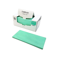 ผ้าอเนกประสงค์  Kuraflex Counter Cloth สีเขียว 30 ชิ้น (ZR-1022-30)