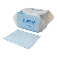 ผ้าอเนกประสงค์ Kuraflex Counter Cloth สีฟ้า 40 ชิ้น (XNI-1503-40PW)
