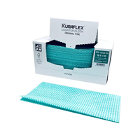 ผ้าอเนกประสงค์  Kuraflex Counter Cloth สีเขียว 60 ชิ้น (ZN-1022-60)