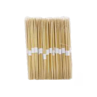 ตะเกียบไม้ ปลายแหลม 24 ซม. (มีสายคาด) 2,000 คู่