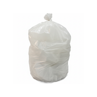 ถุงขยะ HDPE ขาวขุ่น ขนาด 35 x 40 นิ้ว ขนาดบรรจุ 90 ลิตร (120 ชิ้น/แพ็ค)